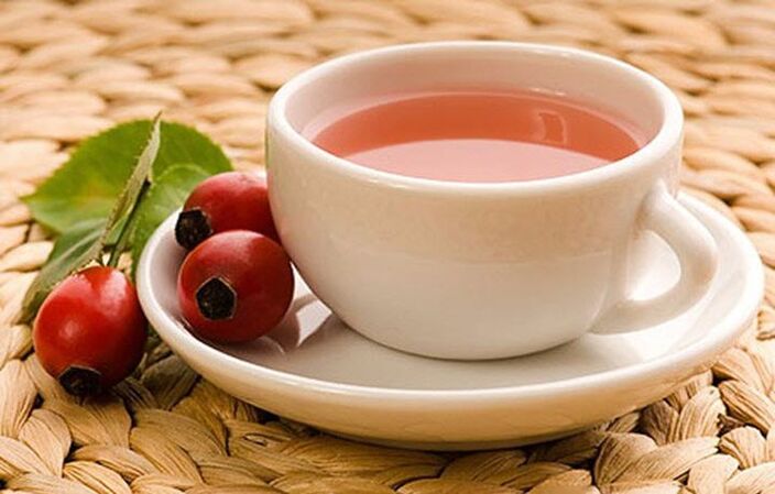 rosehip decoction for high blood pressure
